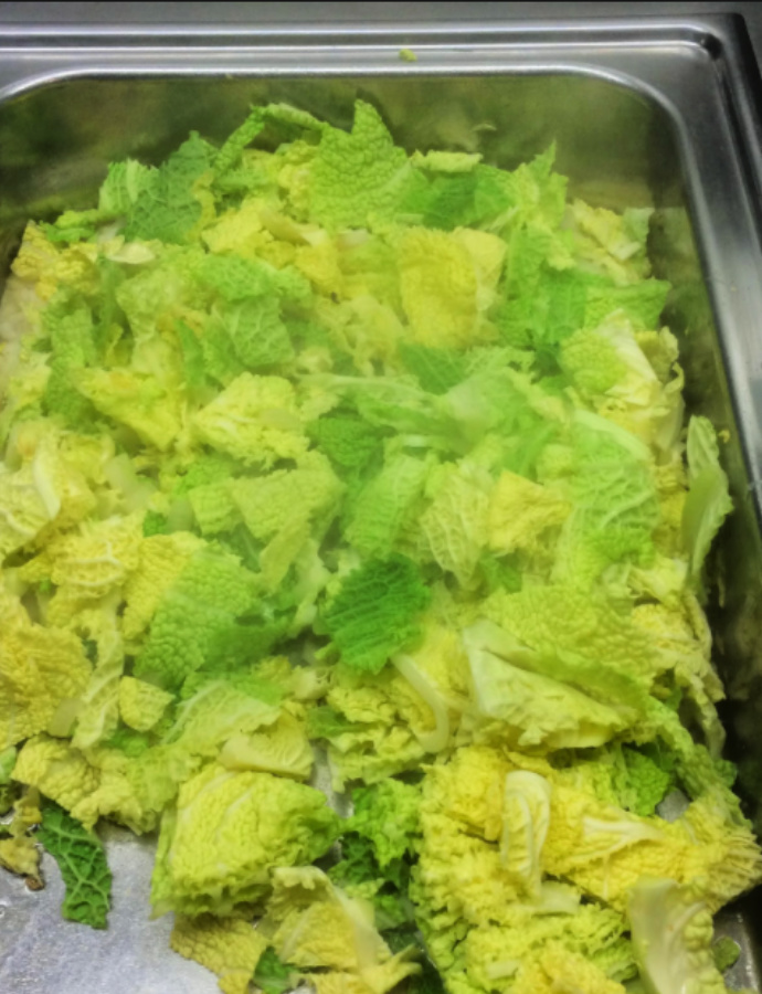 Wirsing Salat mit Birne - Katis Rezeptgeschichten