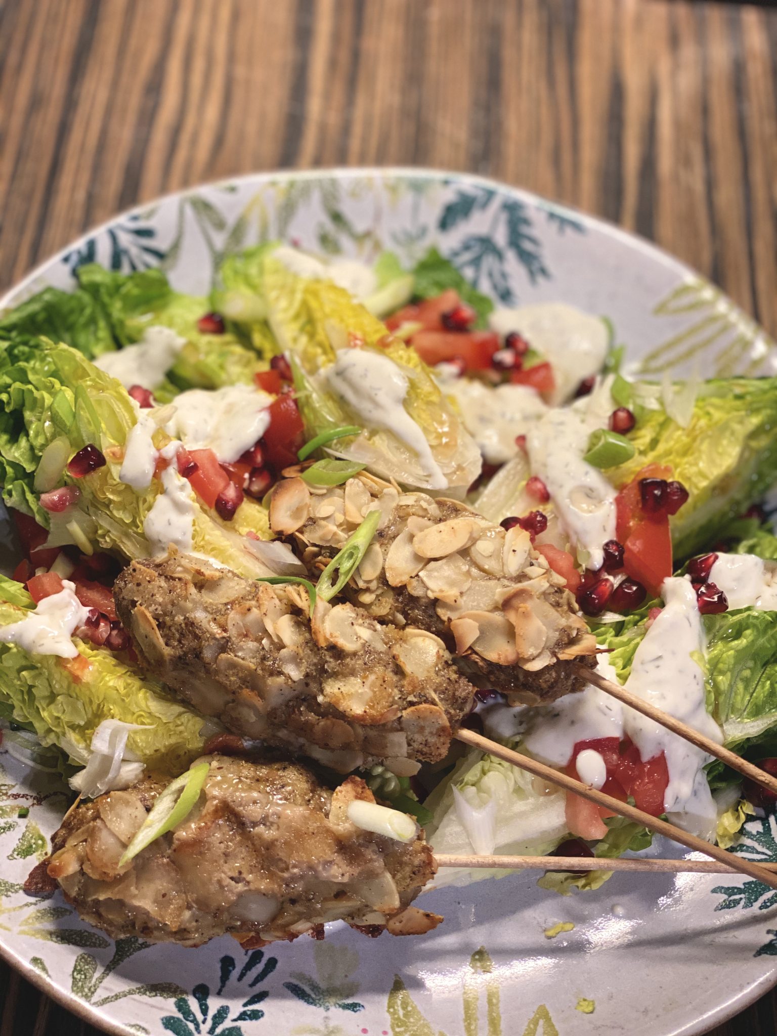 Kebab-Spieße mit Mandeln • Katis Rezeptgeschichten