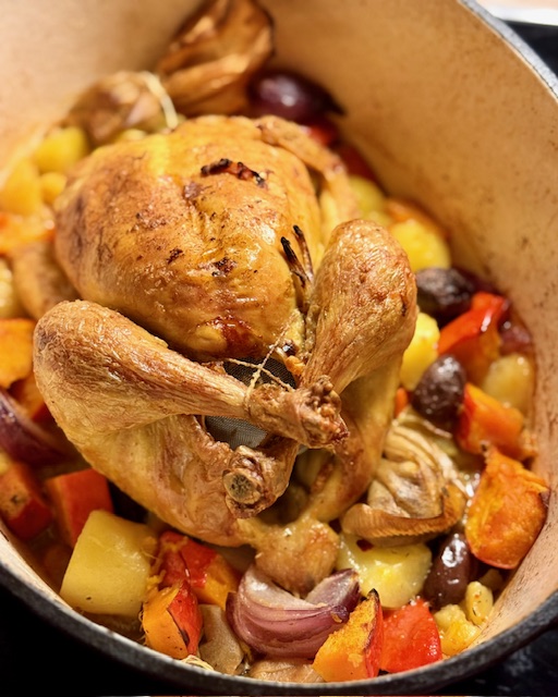 Ofenhühnchen auf Kartoffeln – Prädikat wertvoll!